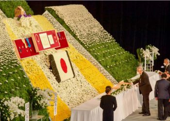 President attends state funeral of former Japanese Prime Minister Shinzo Abe