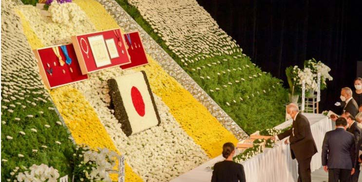 President attends state funeral of former Japanese Prime Minister Shinzo Abe