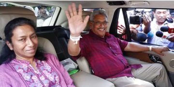 Back in Lanka, Gotabaya struggles to get support