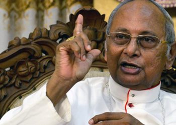 People in Colombo who are famished will be decked to celebrate Christmas. Cardinal slams the tourism minister for his myopic programme.
