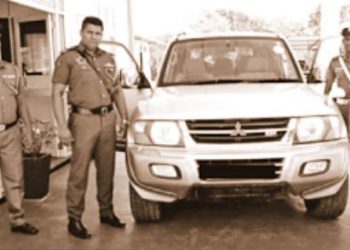 Hambantota strongman brought two crore Montero, avoided taxes and hid the vehicle Who assisted?