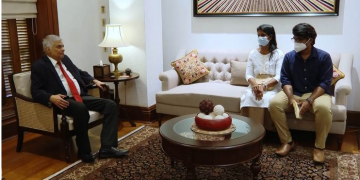 The family of the murdered MP Athukorala meets the President!