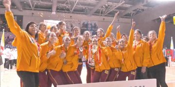 Many have forgotten the leader who inspired the Sri Lankan team that won the Asian Netball Championship today! View this video!