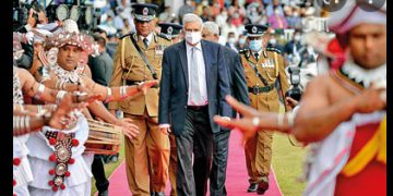 The rule of law cannot be maintained in the absence of a police force and an independent judiciary. The President emphasize