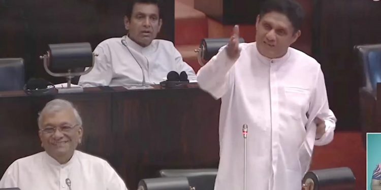 NSP health officials stopped giving patients milk and fish. Sajith points out! (VIDEO)