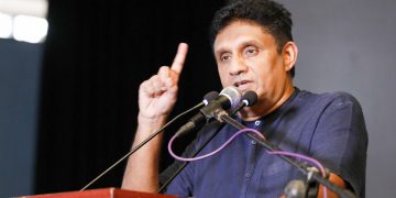 Rajapaksa’s puppet is in charge. Cowardly government! in bankruptcy, bring tear gas! Sajith is well-received in Katugampola. (VIDEO & PHOTOS)