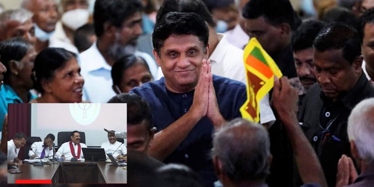 Why Rajapaksa family laugh and mock – Sajith explains (VIDEO & PHOTOS)