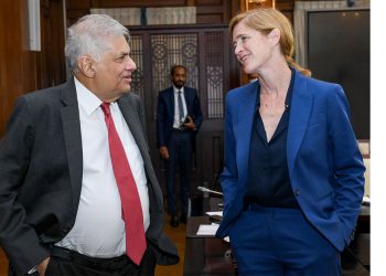 USAID Administrator Ms. Samantha Power urged SL to introduce new political reforms against corruption;