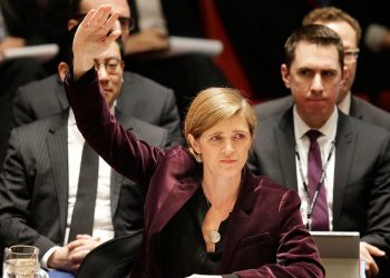 Samantha Power arrived in SL on a 3 day to discuss about prevailing economic crisis