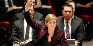 Samantha Power arrived in SL on a 3 day to discuss about prevailing economic crisis