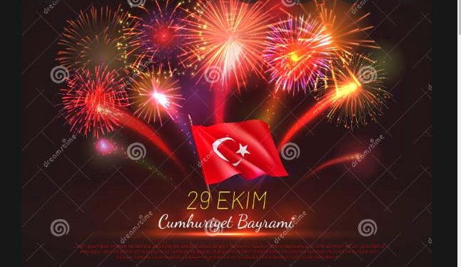 Türkiye Republic Day on October 29th