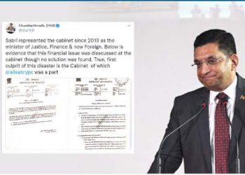 Charitha hits back: First culprit of Economic Crisis was Cabinet including Minister Sabry