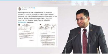 Charitha hits back: First culprit of Economic Crisis was Cabinet including Minister Sabry