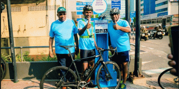 Hayleys Advantis inaugurates Sri Lanka’s first cycling repair station and parade.