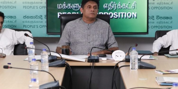 Major national organisations, including Gunadasa Amarasekara, meet with Sajith! Go out and spread bogus news in the government media! Watch the video to see what Sajith said to racists! (VIDEO & PHOTOS)