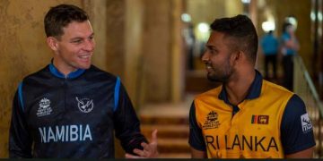 Today’s T20 world cup opener pits Sri Lanka against Namibia.