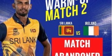 T20 WC warm-up: SL vs Ireland ; Match abandoned