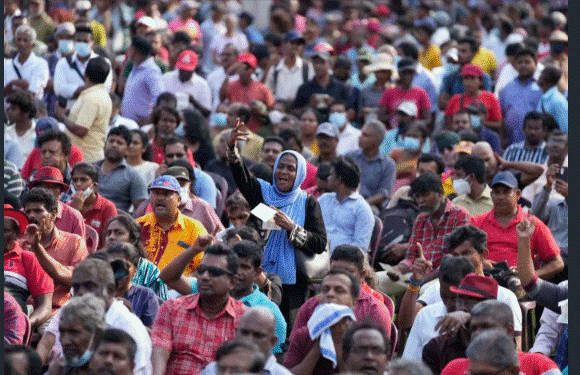 Sri Lankans march against government crackdown on protests