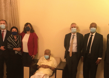 Ahead of the GSP+ review, EU delegation meets with TNA leader