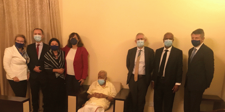 Ahead of the GSP+ review, EU delegation meets with TNA leader