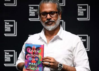 Shehan, who received the Booker Award from Camilla Parker, tells on stage   ‘Let’s try to win the T20 World Cup. So why not? ‘