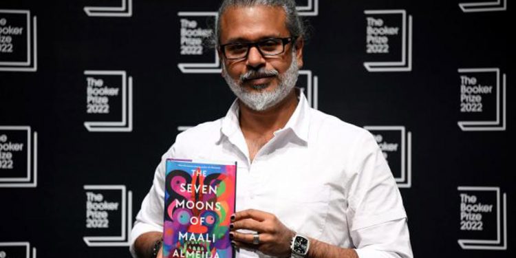 Shehan, who received the Booker Award from Camilla Parker, tells on stage   ‘Let’s try to win the T20 World Cup. So why not? ‘