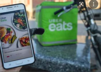 In September, Uber Eats completed 100,000 bicycle deliveries.