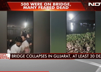 More Than 60 Killed As Gujarat Bridge Collapses 4 Days After Reopening