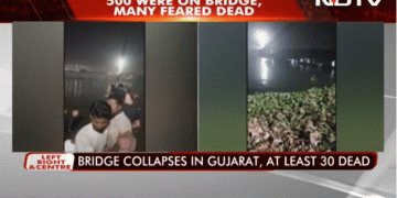 More Than 60 Killed As Gujarat Bridge Collapses 4 Days After Reopening