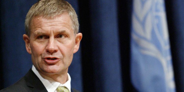 Eric Solheim, the UN’s former executive director, was fired in 2018 after being accused of financial malfeasance.