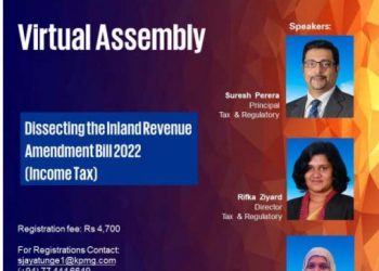 KPMG webinar on the tax bill amendment