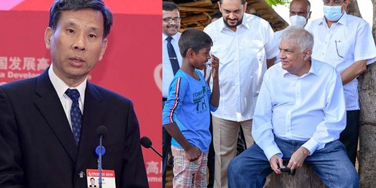 Ranil’s phone-calling Chinese finance minister was fired.