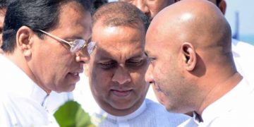Before joining the government, Maithree fired Duminda from SLFP..