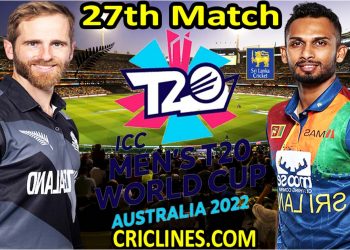 Sri Lanka must beat New Zealand to reach semis