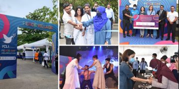 At MAS Athena, the Youth Community Leadership Initiative observes International Day of Peace 2022.