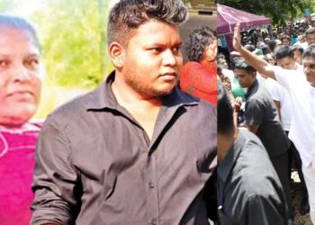 Sajith goes to Dambana to visit detained Mudalige’s mother