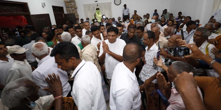 Sajith in Kundasale claims SJB will protest against the government’s repression soon! (VIDEO & PHOTOS)