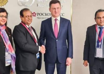 Dr. Susil Premajayantha, who is on an official visit to Russia, met with Alexander Novak, Russia’s Deputy Prime Minister. also discusses about buying of oil