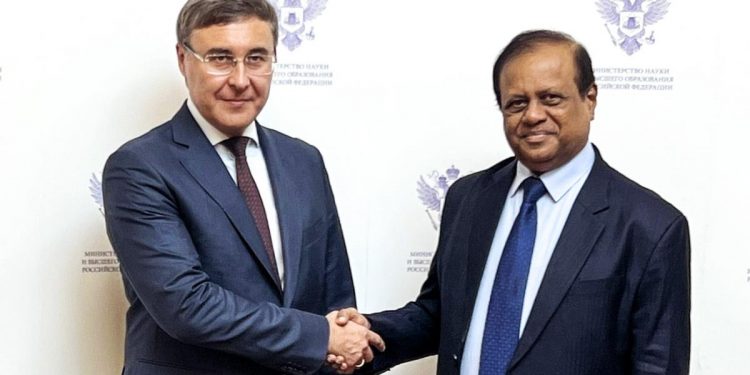 Susil meets Russia’s Minister of Higher Education! Sri Lanka receives an increase in the number of scholarships! (PHOTO)
