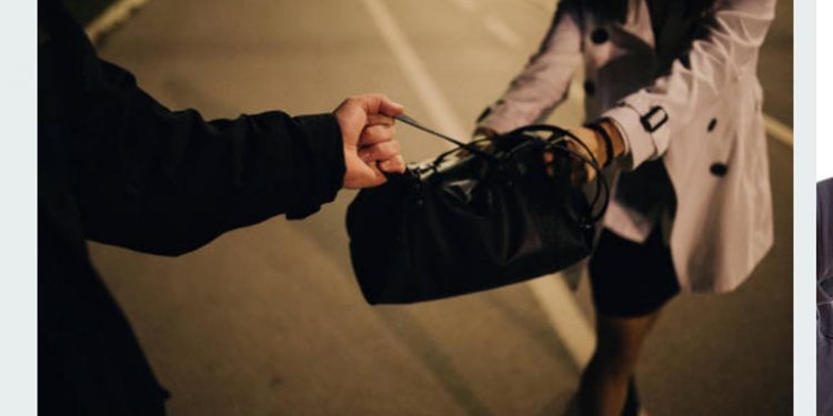 Police are investigating the theft of an American Embassy officer’s handbag.