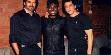 Atlee With His “Pillars” Shah Rukh Khan And Vijay. Need We Say More?