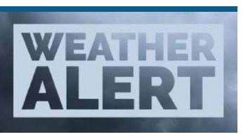 Many places will experience heavy rain tonight.