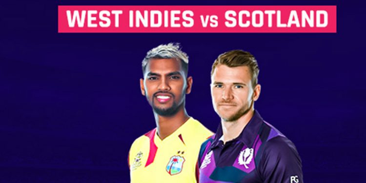 Scotland beat west indies