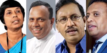 A few moments before Ranil presents the budget, four government members join the opposition alliance with SJB.(EXCLUSIVE)