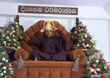 A monk has crowned himself Prince Diyasen. (VIDEO)