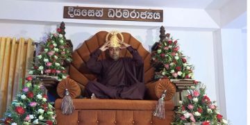 A monk has crowned himself Prince Diyasen. (VIDEO)