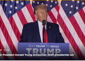 Donald Trump announces his 2024 presidential campaign in a bid to seize early momentum