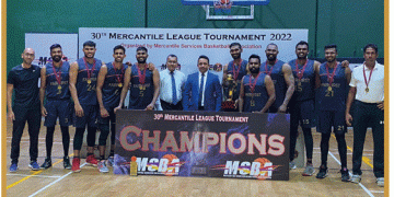 Fairfirst wins 30th Mercantile Services Basketball League ‘A’ Division – Men’s 2022.