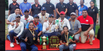 Gamma Pizzakraft Lanka wins the 7th Annual SLFPA Challenge Cricket Trophy