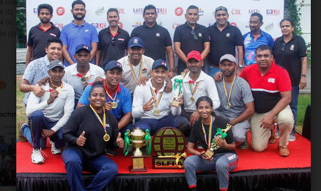 Gamma Pizzakraft Lanka wins the 7th Annual SLFPA Challenge Cricket Trophy